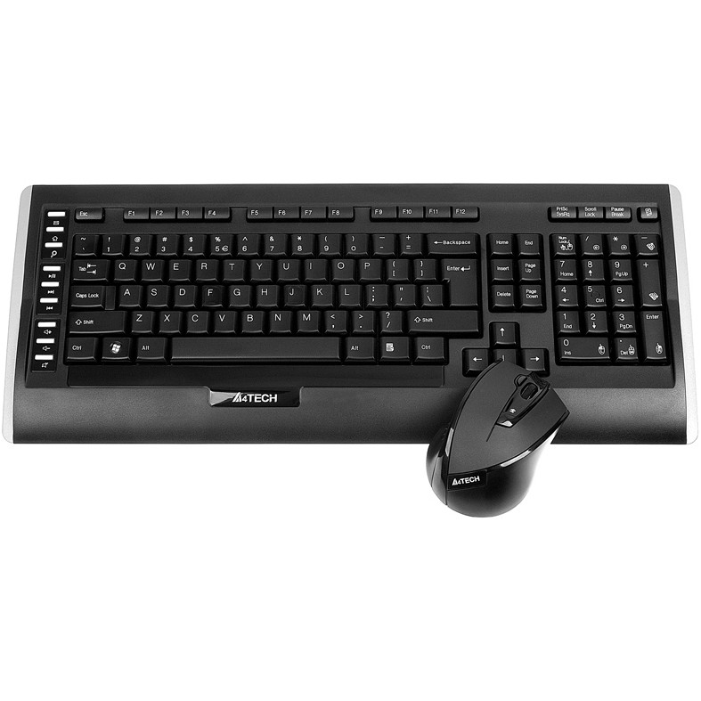 A4 Tech 9300F Siyah Q Tr Kablosuz Multimedya Set A4 Tech 9300F Siyah Q Tr Kablosuz Multimedya Set