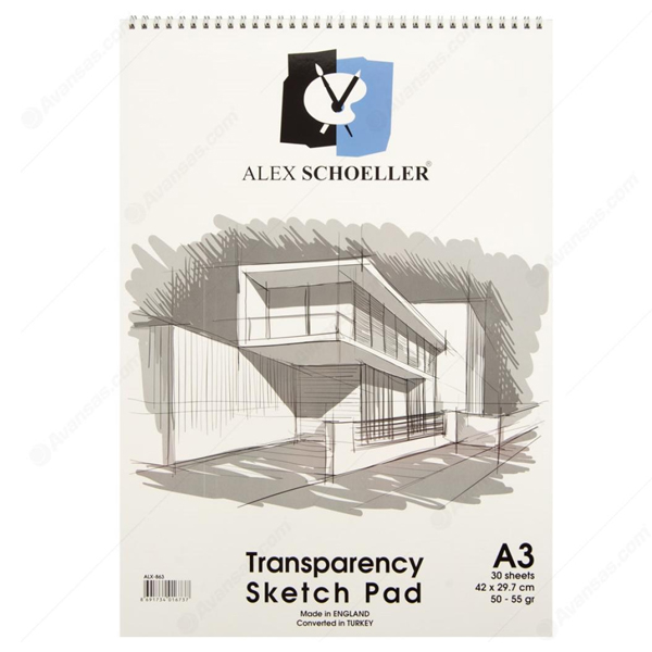 Alex Schoeller Aydınger Defter Eskiz Spiralli 30 YP A3 50/55 GR ALX-863 Alex Schoeller Aydınger Defter Eskiz Spiralli 30 YP A3 50/55 GR ALX-863