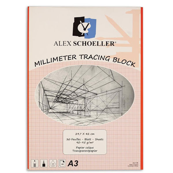 Alex Schoeller Milimetrik Aydınger A4 30 YP Kırmızı Alex Schoeller Milimetrik Aydınger A4 30 YP Kırmızı