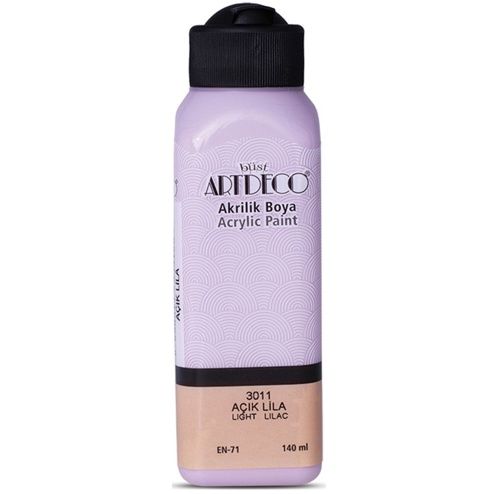 Artdeco Akrilik Boya 140 ML Açık Lila 070R-3011 Artdeco Akrilik Boya 140 ML Açık Lila 070R-3011