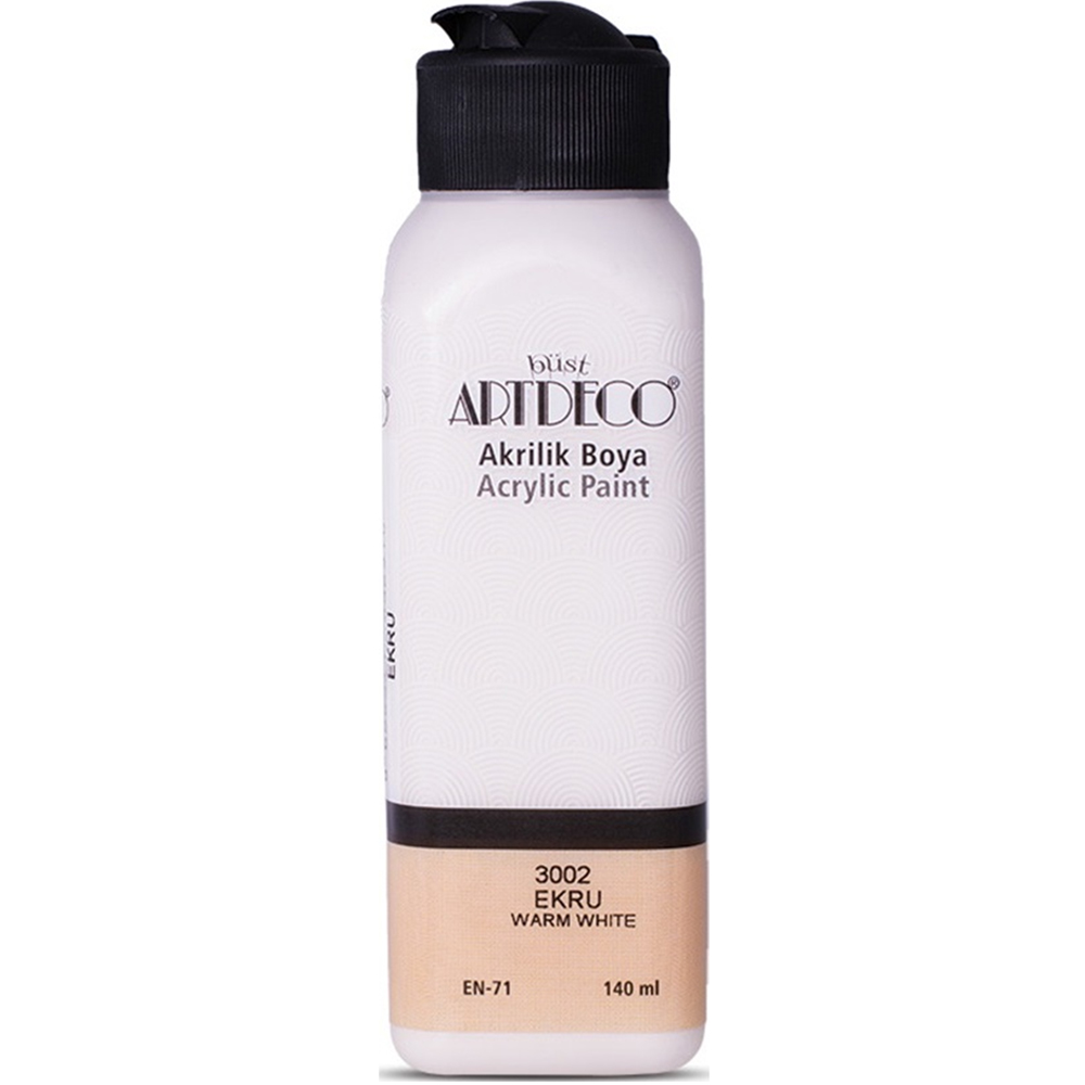 Artdeco Akrilik Boya 140 ML Ekru Y-070R-3002 Artdeco Akrilik Boya 140 ML Ekru Y-070R-3002