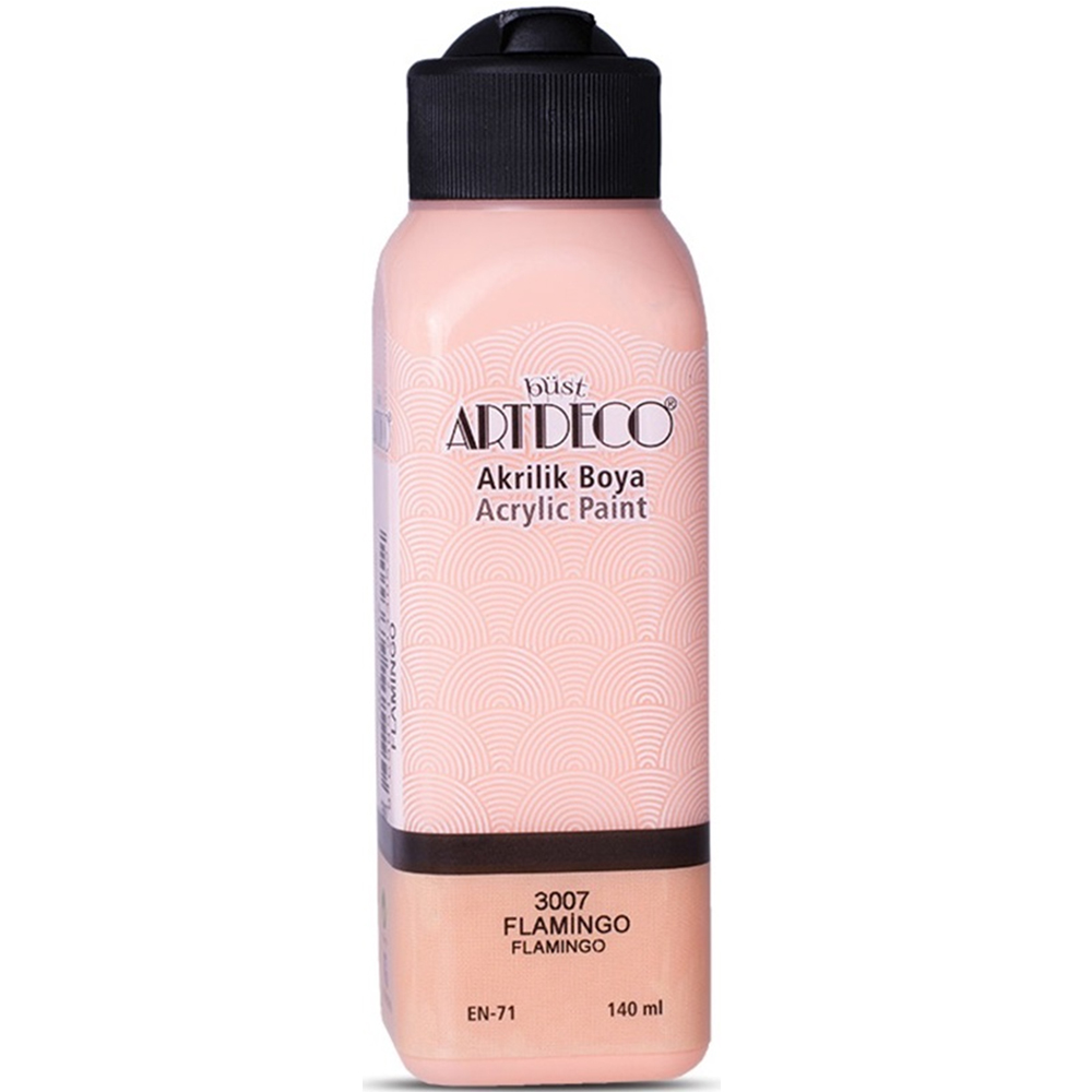 Artdeco Akrilik Boya 140 ML Flamingo 070R-3007 Artdeco Akrilik Boya 140 ML Flamingo 070R-3007