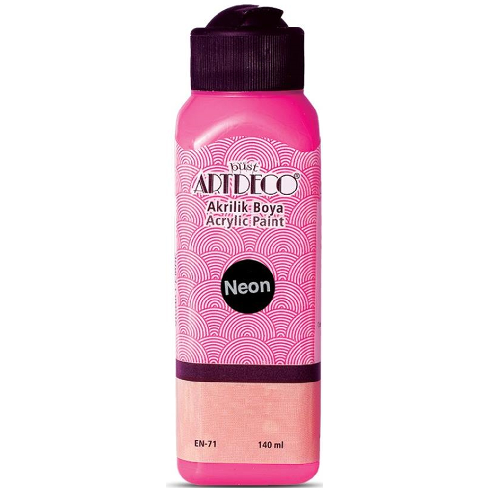 Artdeco Akrilik Boya 140 ML Fosforlu Pembe 070R-930 Artdeco Akrilik Boya 140 ML Fosforlu Pembe 070R-930