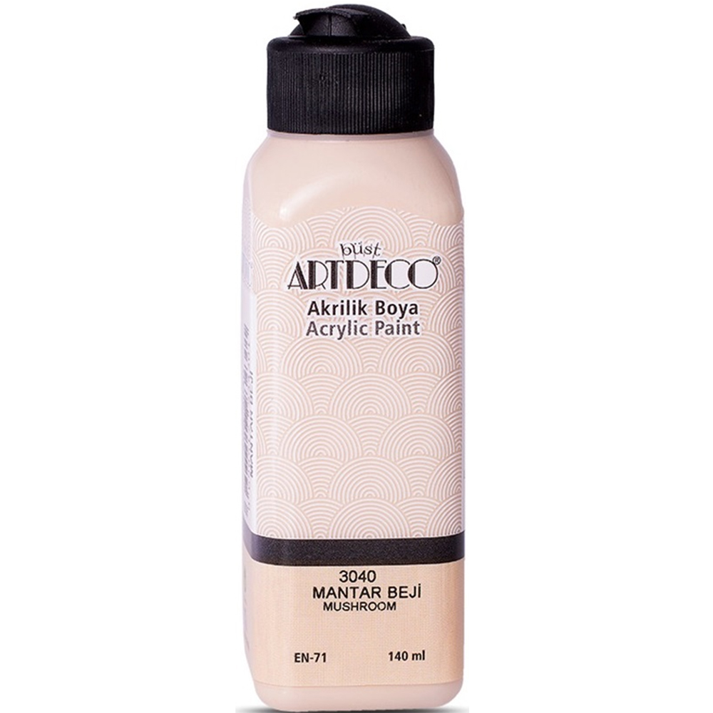 Artdeco Akrilik Boya 140 ML Mantar Beji 070R-3040 Artdeco Akrilik Boya 140 ML Mantar Beji 070R-3040