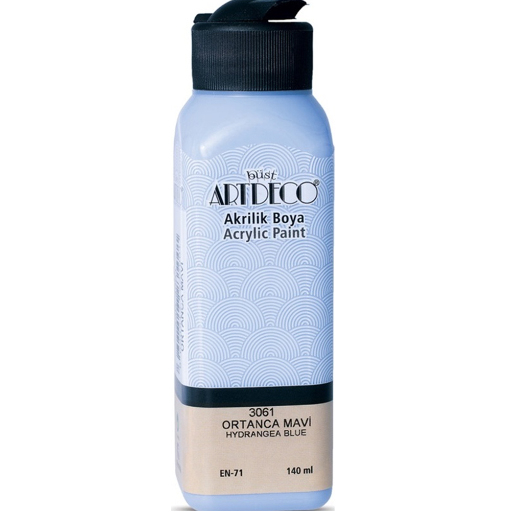 Artdeco Akrilik Boya 140 ML Ortanca Mavi 070R-3061 Artdeco Akrilik Boya 140 ML Ortanca Mavi 070R-3061