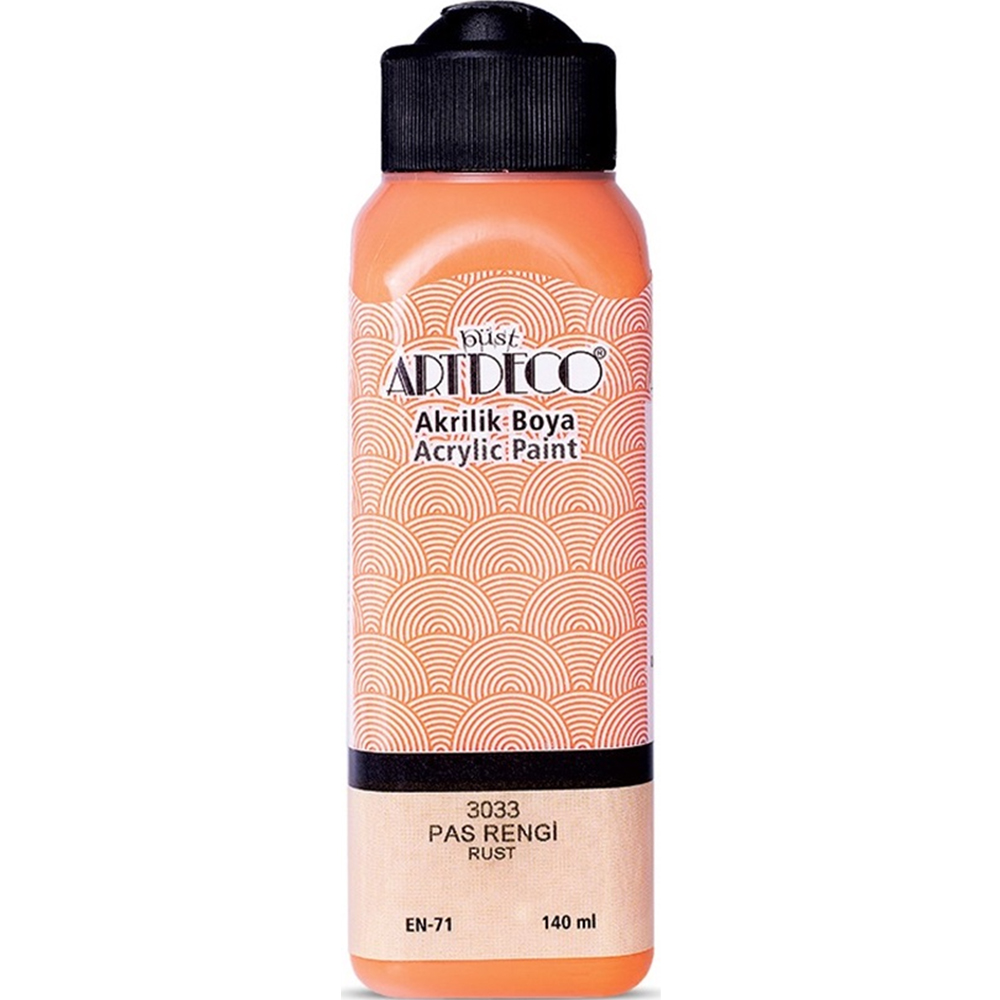 Artdeco Akrilik Boya 140 ML Pas Rengi 070R-3033 Artdeco Akrilik Boya 140 ML Pas Rengi 070R-3033