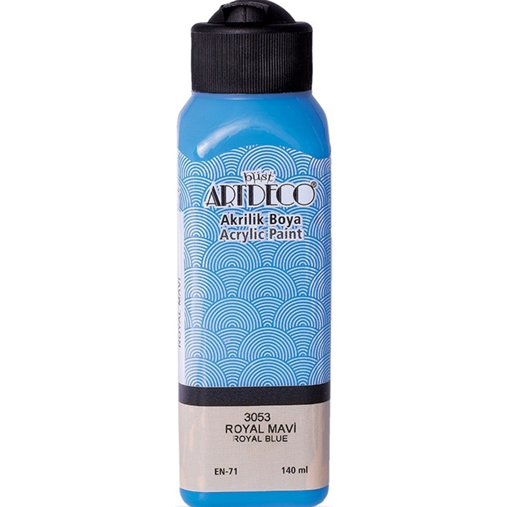 Artdeco Akrilik Boya 140 ML Royal Mavi 070R-3053 Artdeco Akrilik Boya 140 ML Royal Mavi 070R-3053