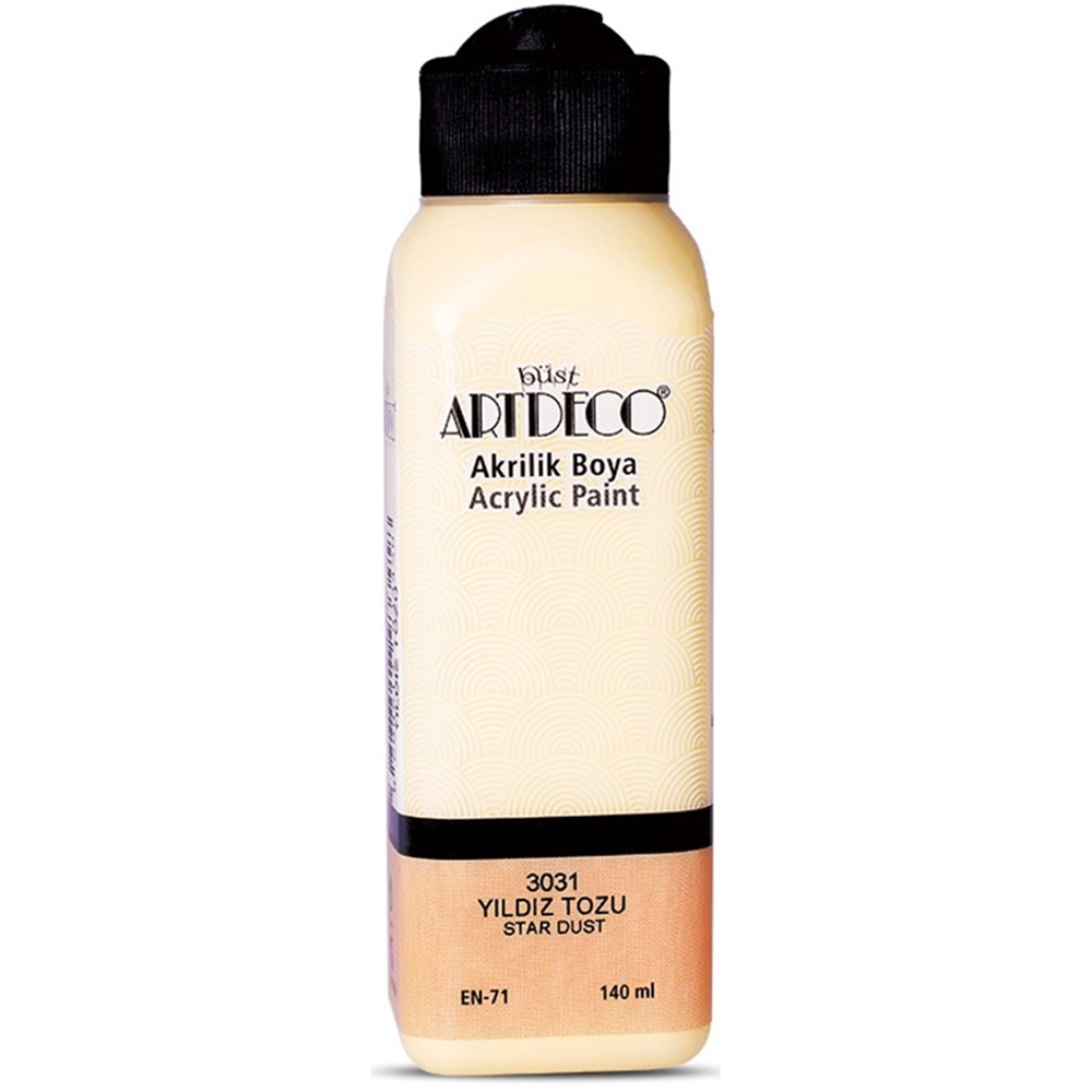 Artdeco Akrilik Boya 140 ML Yıldız Tozu 070R-3031 Artdeco Akrilik Boya 140 ML Yıldız Tozu 070R-3031