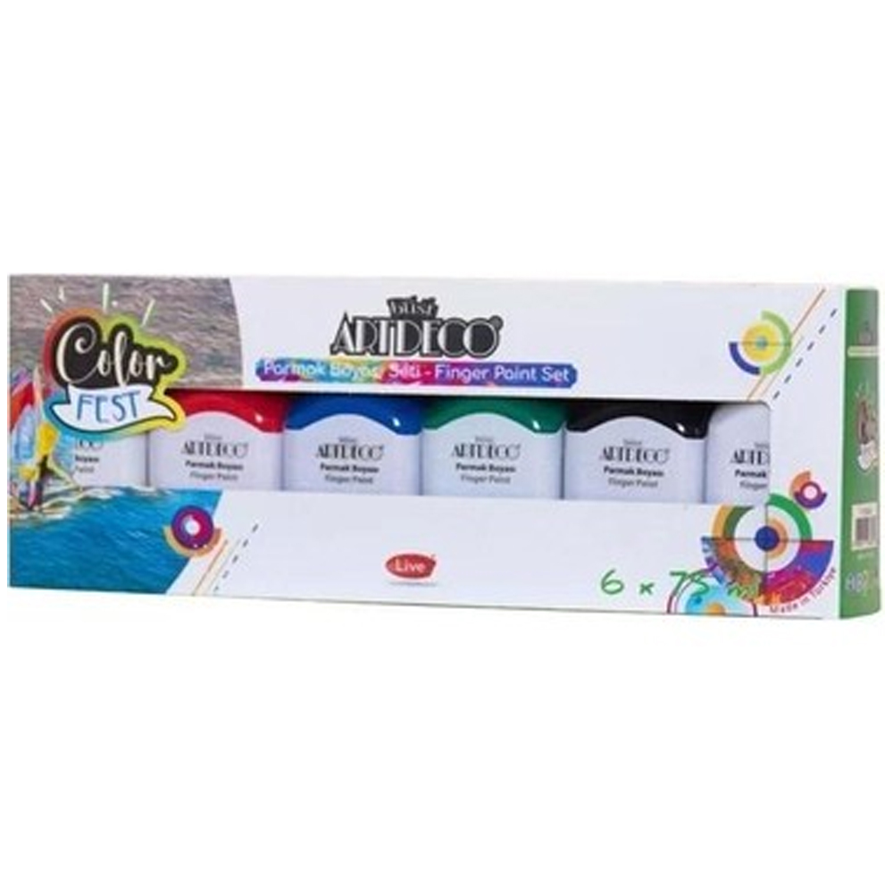 Artdeco Slime Seti 6x75 ML Temel Renkler Artdeco Slime Seti 6x75 ML Temel Renkler