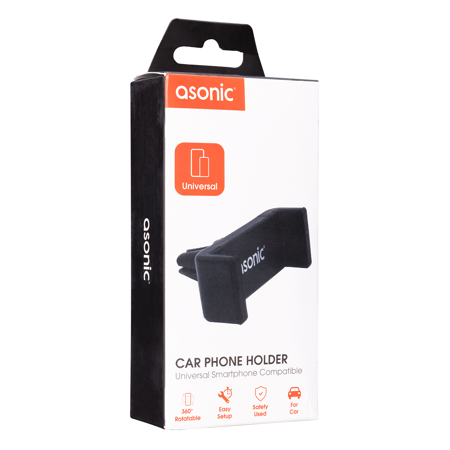 Asonic AS-H01 Universal Ayarlanabilir Siyah Araç Telefon Tutucu Asonic AS-H01 Universal Ayarlanabilir Siyah Araç Telefon Tutucu