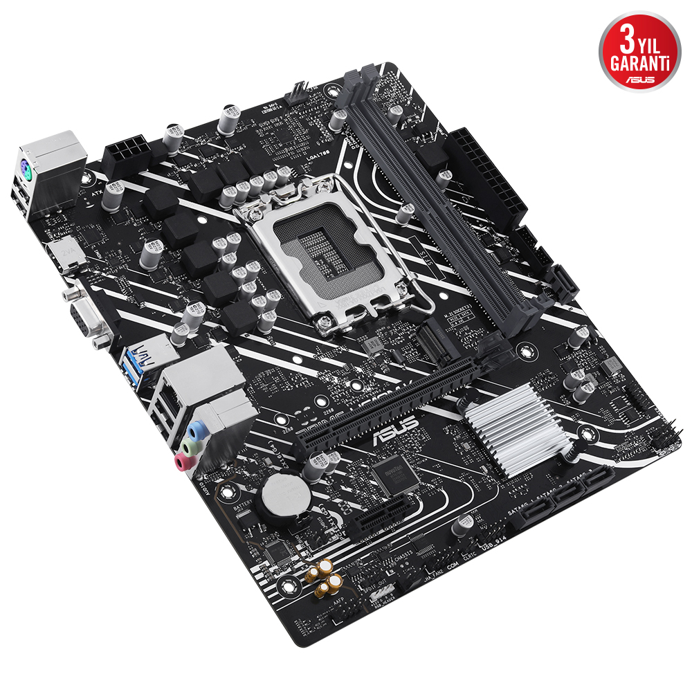 Asus Prime H610M-K Intel Soket LGA1700 DDR5 5600MHz mATX Gaming (Oyuncu) Anakart Asus Prime H610M-K Intel Soket LGA1700 DDR5 5600MHz mATX Gaming (Oyuncu) Anakart