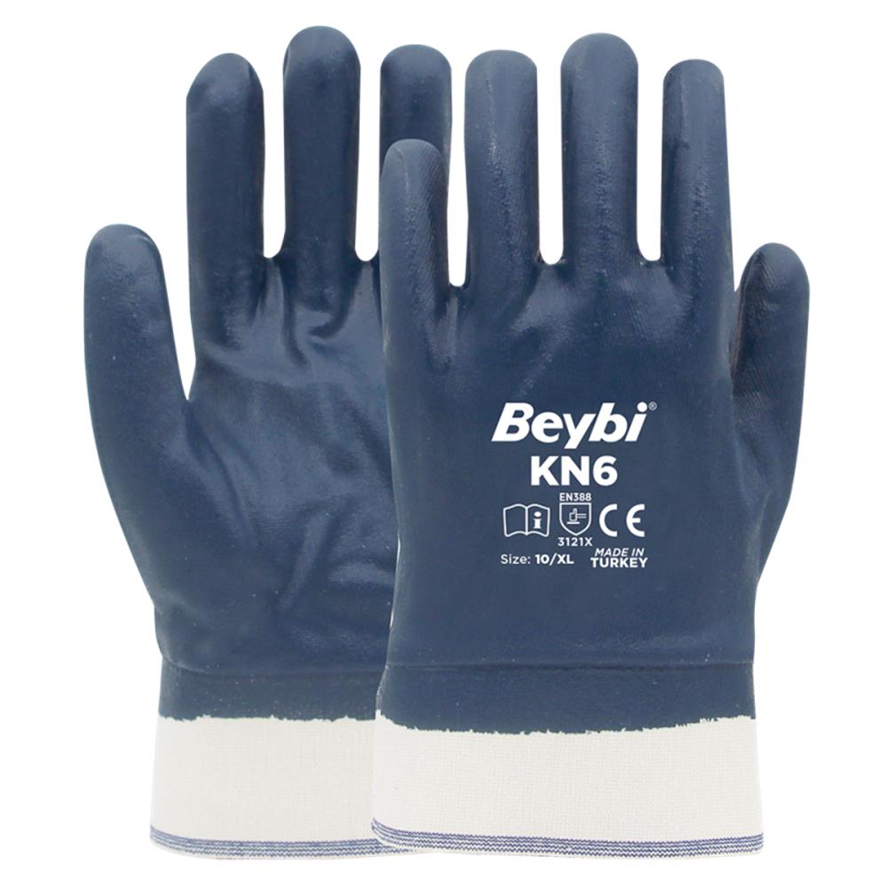 Beybi KN6 10 Beden 12li Petrolcü Eldiveni (3121X) Şardonlu Beybi KN6 10 Beden 12li Petrolcü Eldiveni (3121X) Şardonlu