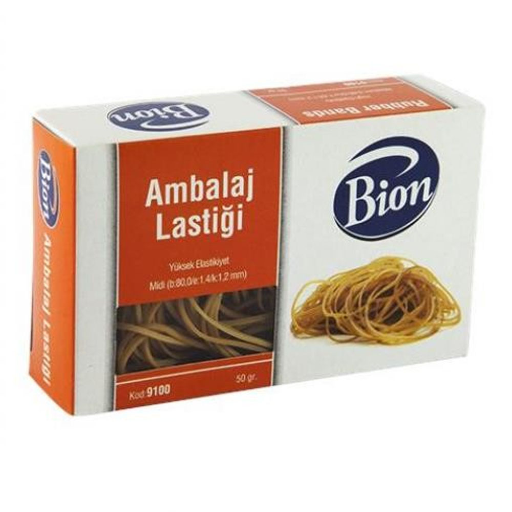 Bion Lastik Kutu %80 Kauçuk 50 GR 9100 Bion Lastik Kutu %80 Kauçuk 50 GR 9100