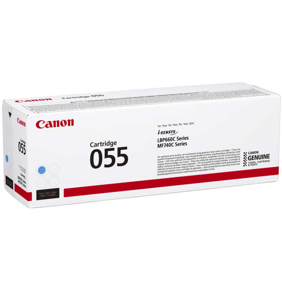 Canon CRG-055C Cyan Mavi 2.100 Sayfa Toner MF742 Canon CRG-055C Cyan Mavi 2.100 Sayfa Toner MF742