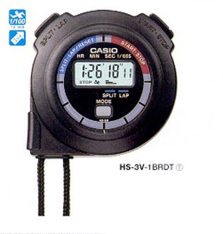 Casio HS-3V-1RDT Kronometre Casio HS-3V-1RDT Kronometre