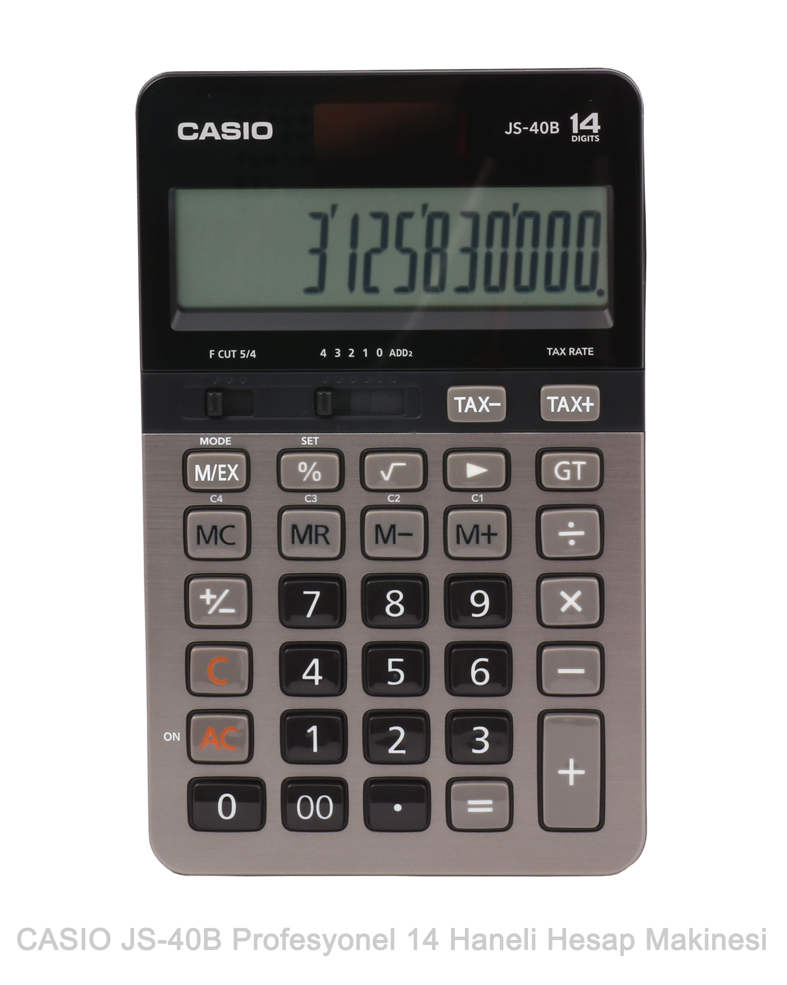 Casio JS-40B Profesyonel 14 Hane Masa Üstü Hesap Makinesi Casio JS-40B Profesyonel 14 Hane Masa Üstü Hesap Makinesi