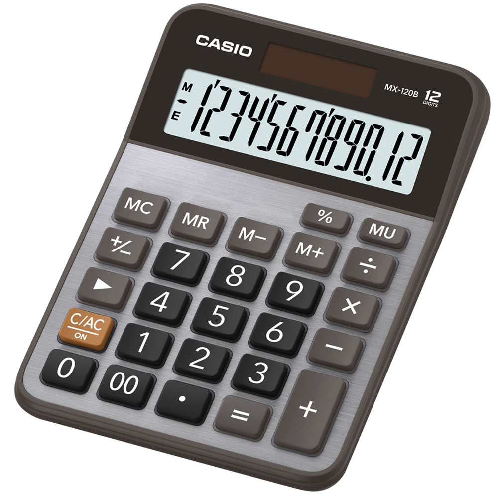Casio MX-120B 12 Hane Masa Üstü Hesap Makinesi Casio MX-120B 12 Hane Masa Üstü Hesap Makinesi