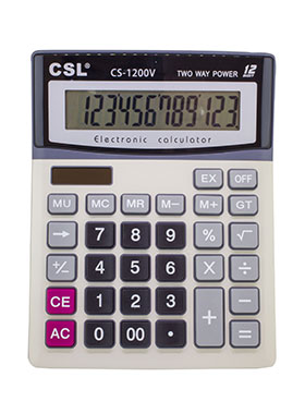 CSL CS-852 14 Hane Masa Tipi Hesap Makinesi CSL CS-852 14 Hane Masa Tipi Hesap Makinesi