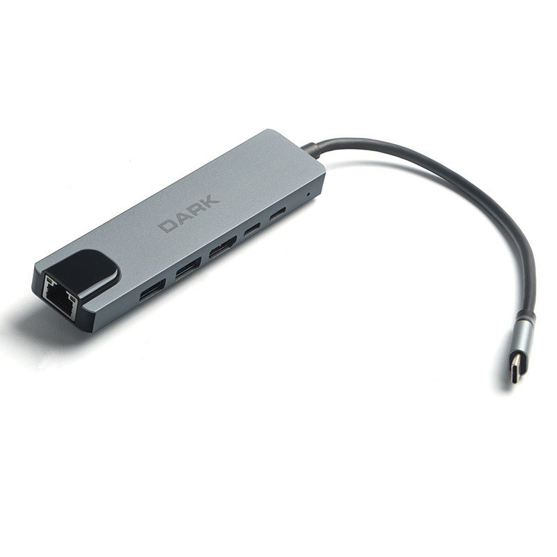 Dark DK-AC-U31X47 6sı 1 Arada USB 3.2 Gen 1 Type-C to Ethernet - HDMI Çoklayıcı Dark DK-AC-U31X47 6sı 1 Arada USB 3.2 Gen 1 Type-C to Ethernet - HDMI Çoklayıcı