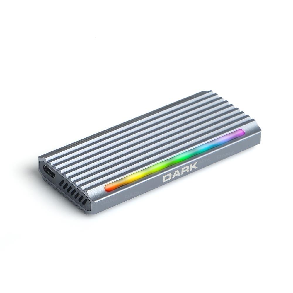 Dark DK-AC-DSEM6 USB 3.1 Type-C M.2 NVMe -NGFF Led Göstergeli Disk Kutusu Dark DK-AC-DSEM6 USB 3.1 Type-C M.2 NVMe -NGFF Led Göstergeli Disk Kutusu