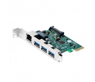 Dark DK-NT-Peglanu3 3x USB3.0 + Gigabit LAN PCIE X1 Ağ Kartı Dark DK-NT-Peglanu3 3x USB3.0 + Gigabit LAN PCIE X1 Ağ Kartı