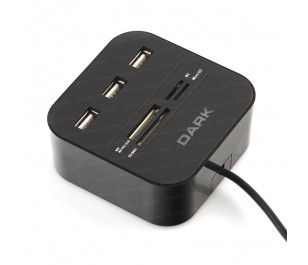 Dark UCR202 USB MicroSD-SD-MMC-M2-MS PRO DUO Kart Okuyuculu USB Çoklayıcı Dark UCR202 USB MicroSD-SD-MMC-M2-MS PRO DUO Kart Okuyuculu USB Çoklayıcı