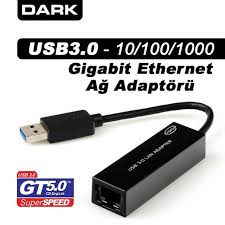 Dark DK-NT-3UGLAN USB 3.0 Gigabit Ağ Adaptörü Dark DK-NT-3UGLAN USB 3.0 Gigabit Ağ Adaptörü
