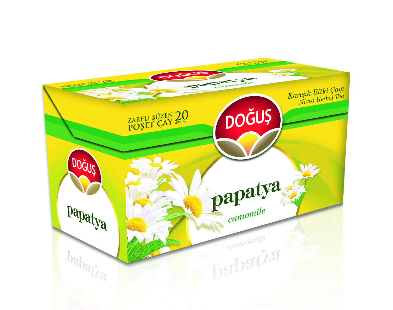 Doğuş Papatya Bitki Çayı Süzen Poşet 20x1.5 gr Doğuş Papatya Bitki Çayı Süzen Poşet 20x1.5 gr
