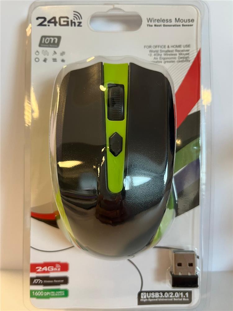 Elba G-211 Yeşil 2.4Ghz Kablosuz Mouse Elba G-211 Yeşil 2.4Ghz Kablosuz Mouse