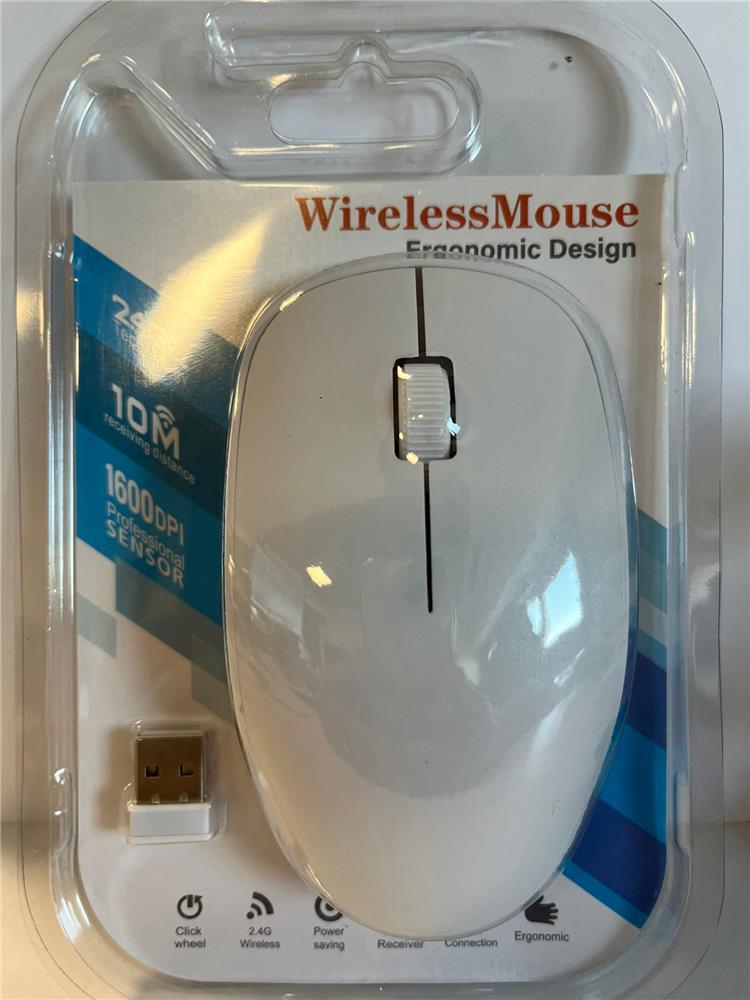 Elba G-212 Beyaz 2.4Ghz Kablosuz Mouse Elba G-212 Beyaz 2.4Ghz Kablosuz Mouse