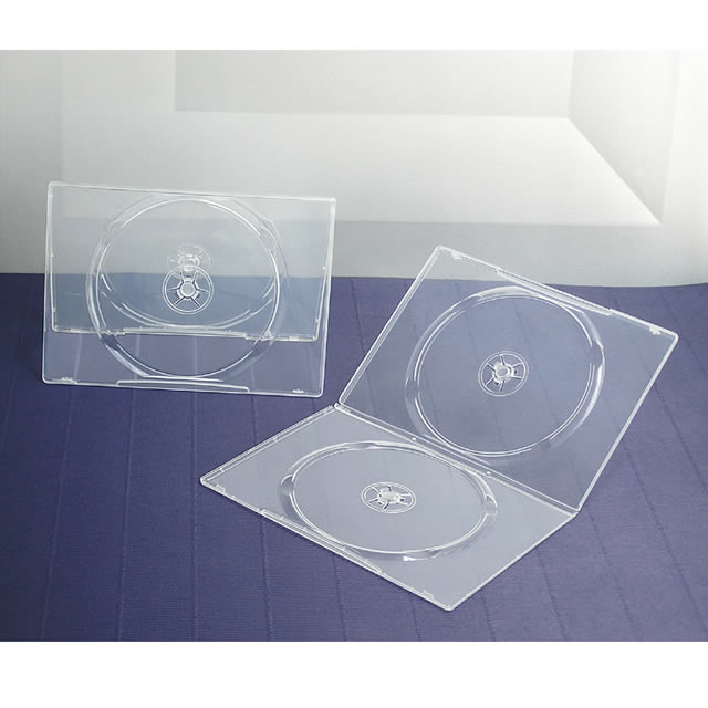 Elba QD-342.7F-SU 2li Parlak Şeffaf 7mm Dvd Kutusu 10 Adet Elba QD-342.7F-SU 2li Parlak Şeffaf 7mm Dvd Kutusu 10 Adet