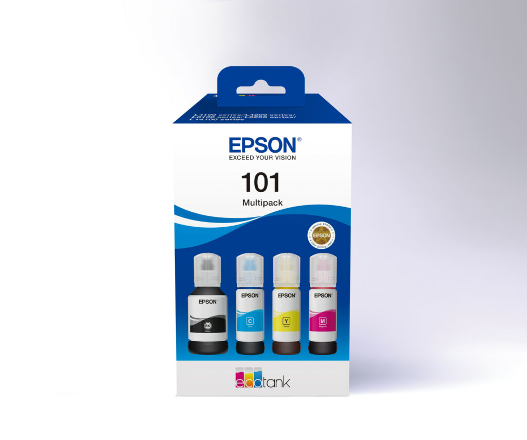 Epson 101 Cyan-Magenta-Yellow-Black Mavi-Kırmızı-Sarı-Siyah T03V6 4lü Multipack Kartuş Epson 101 Cyan-Magenta-Yellow-Black Mavi-Kırmızı-Sarı-Siyah T03V6 4lü Multipack Kartuş
