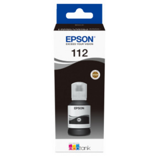 Epson T06C1 (112) Black Siyah Şişe Mürekkep C13T06C14A Epson T06C1 (112) Black Siyah Şişe Mürekkep C13T06C14A