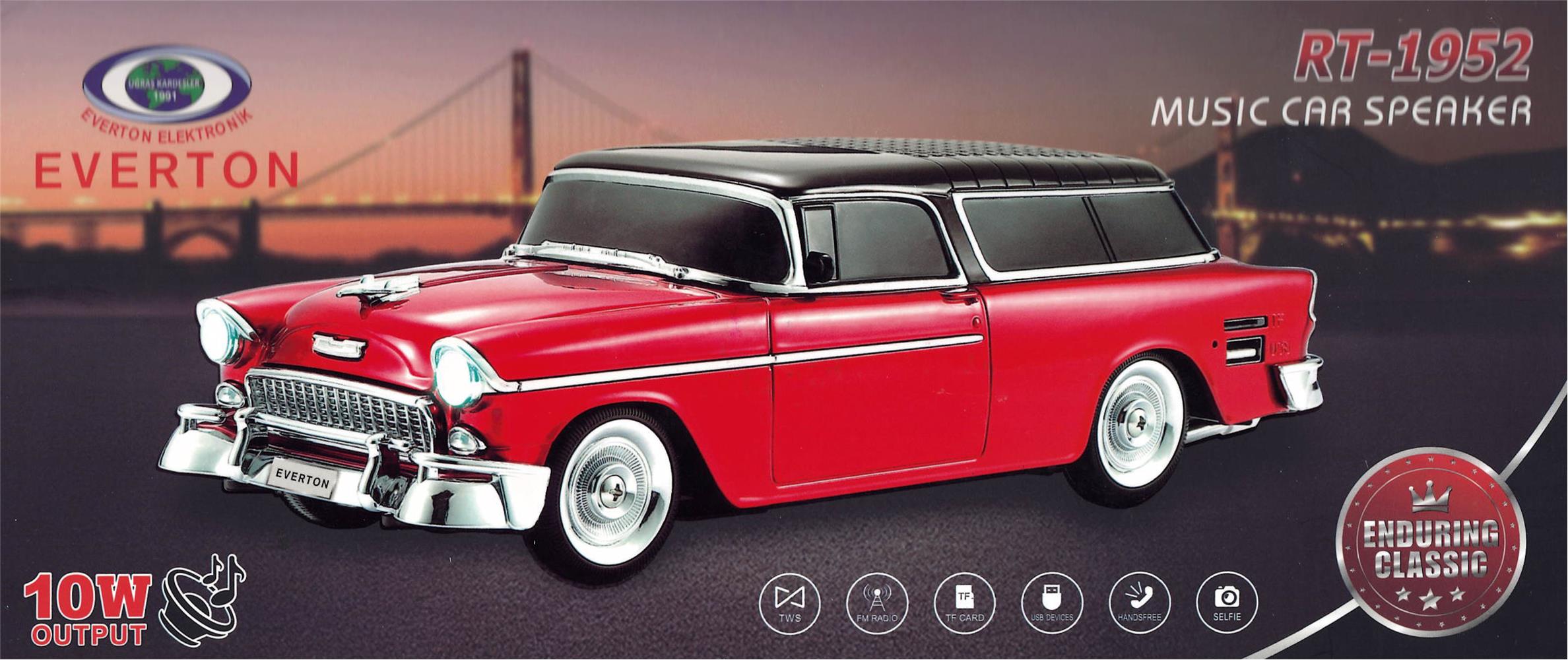 EVERTON RT-1950 Kırmızı Bluetooth Fm-Usb-Tf-Aux Şarjlı Nostaljik Radyo EVERTON RT-1950 Kırmızı Bluetooth Fm-Usb-Tf-Aux Şarjlı Nostaljik Radyo