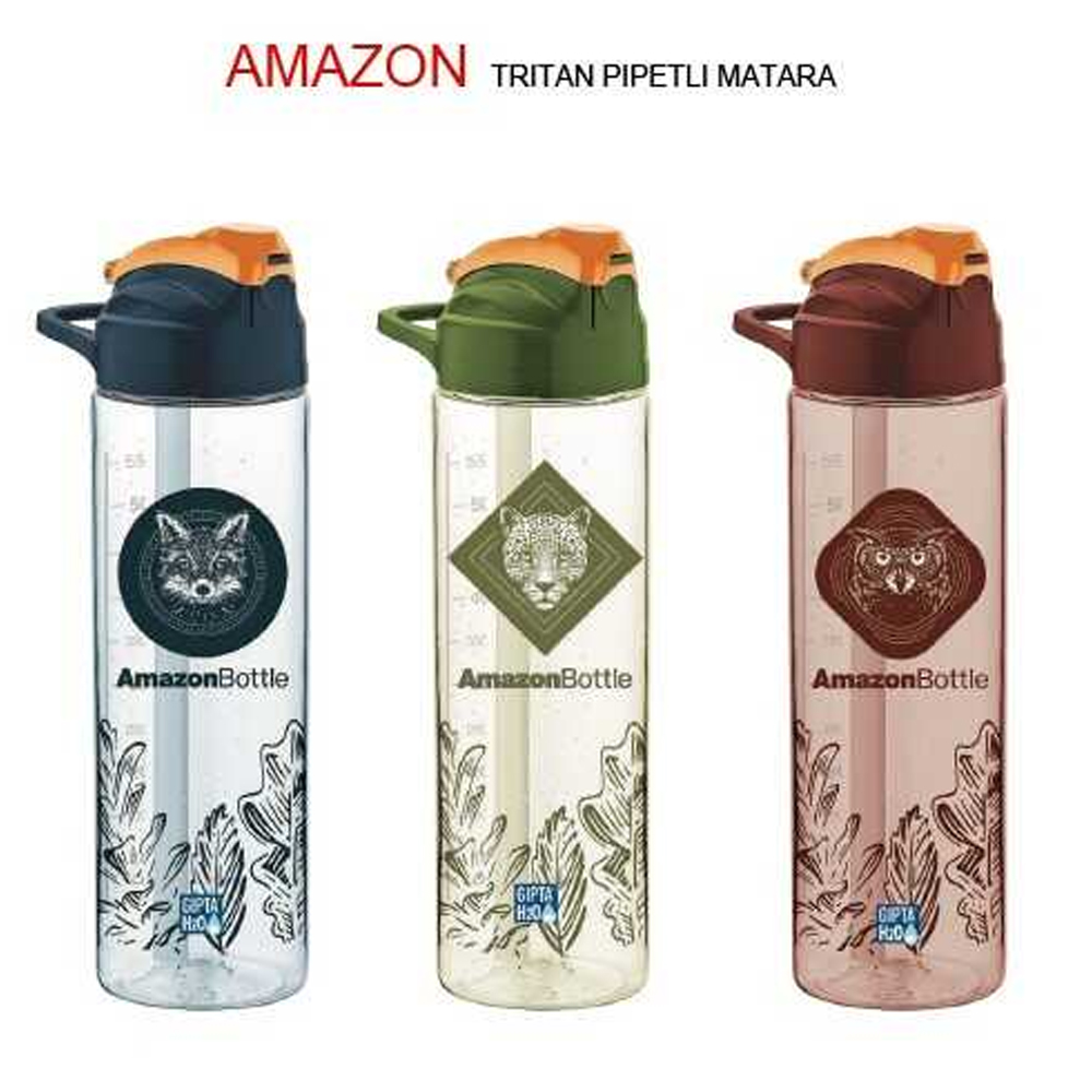 Gıpta Matara Amazon Tritan Pipetli 630 CC K7501 Gıpta Matara Amazon Tritan Pipetli 630 CC K7501