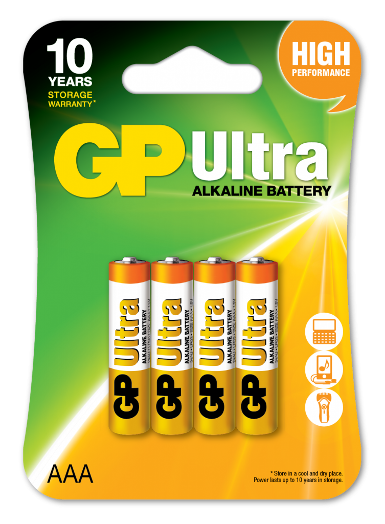 GP G-Tech LR03 AAA Boy Ultra Alkalin İnce Kalem Pil 4`lü Paket GP24AUMB-U4 GP G-Tech LR03 AAA Boy Ultra Alkalin İnce Kalem Pil 4`lü Paket GP24AUMB-U4