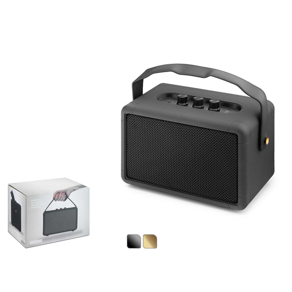 Hadron Siyah Kilburn2 Bluetooth Speaker 30W 243-162-140MM Hadron Siyah Kilburn2 Bluetooth Speaker 30W 243-162-140MM