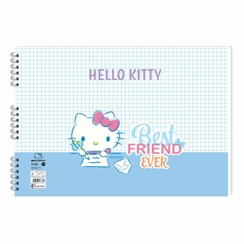 Hello Kitty Resim Defteri Spiralli 25x35 15 YP 300215-08 Hello Kitty Resim Defteri Spiralli 25x35 15 YP 300215-08