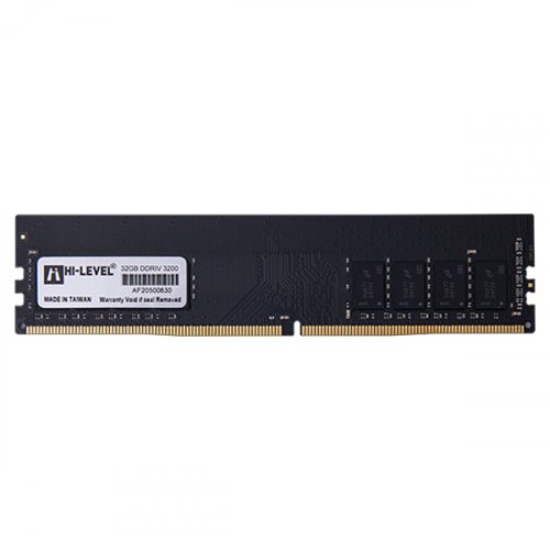 Hi-Level HLV-PC25600D4-32G 32GB (1x32GB) DDR4 3200MHz CL22 Ram Pc Ram Hi-Level HLV-PC25600D4-32G 32GB (1x32GB) DDR4 3200MHz CL22 Ram Pc Ram