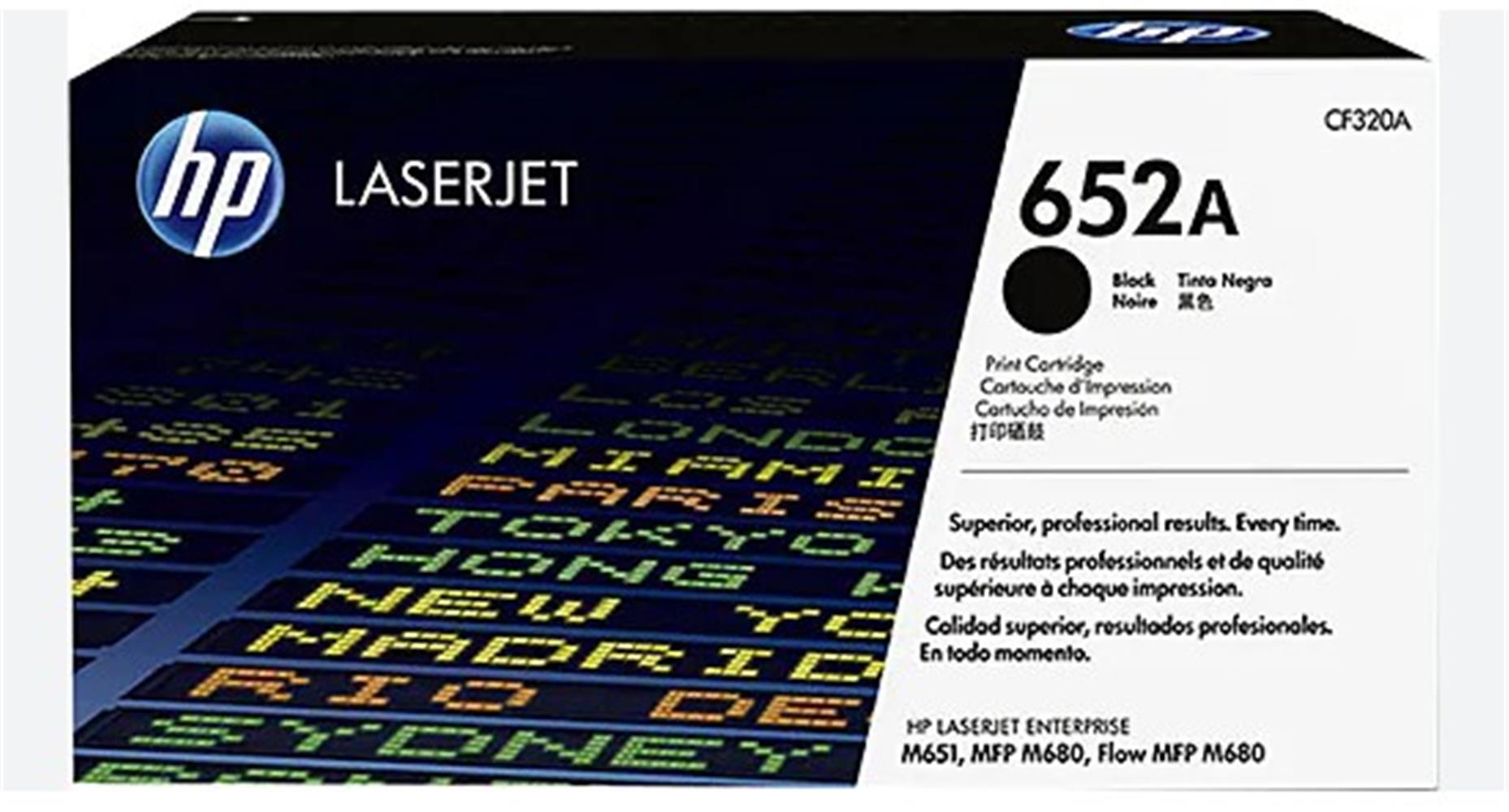 HP 652A Black Siyah 11.500 Sayfa Toner CF320A HP 652A Black Siyah 11.500 Sayfa Toner CF320A