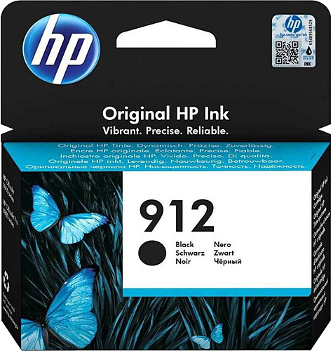 HP 912 Black Siyah Kartuş 3YL80A HP 912 Black Siyah Kartuş 3YL80A