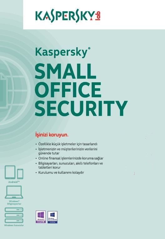 Kaspersky Small Office Security 25Pc+25Md+3Fs 3 Yıl Kaspersky Small Office Security 25Pc+25Md+3Fs 3 Yıl