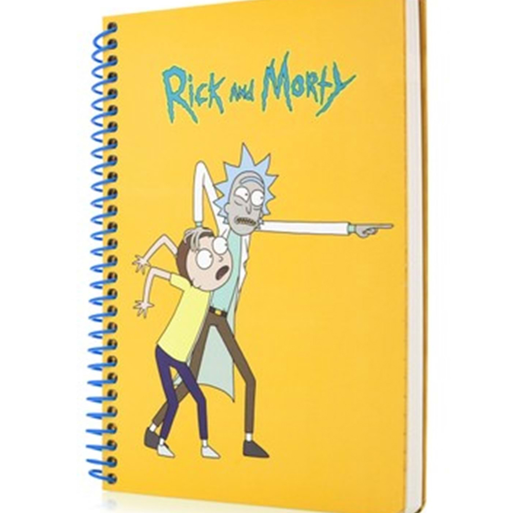 Keskin Color Bloknot Spiralli Rick And Morty A6 80 Yp.Çizgili 140400-11 Keskin Color Bloknot Spiralli Rick And Morty A6 80 Yp.Çizgili 140400-11