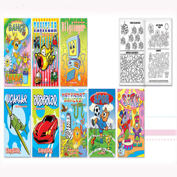 Keskin Color Boyama Kitabı Eğlence Karışık 20x28 240500-99 Keskin Color Boyama Kitabı Eğlence Karışık 20x28 240500-99