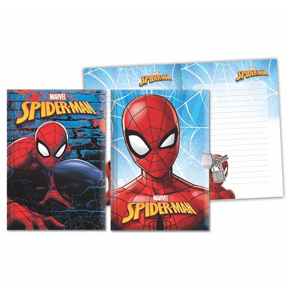 Keskin Color Hatıra Defteri Kilitli Spider Man 104 YP 14x20 310210-06 Keskin Color Hatıra Defteri Kilitli Spider Man 104 YP 14x20 310210-06