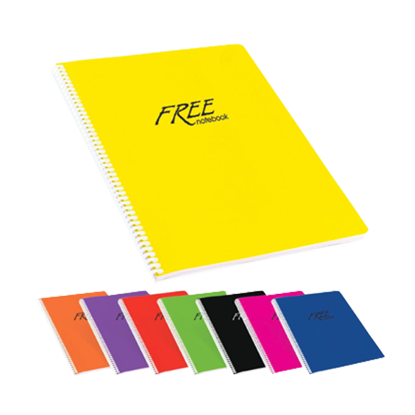 Keskin Color Spiralli Defter Free Office Plastik Kapak Çizgili 100 YP A4 320441-99 Keskin Color Spiralli Defter Free Office Plastik Kapak Çizgili 100 YP A4 320441-99