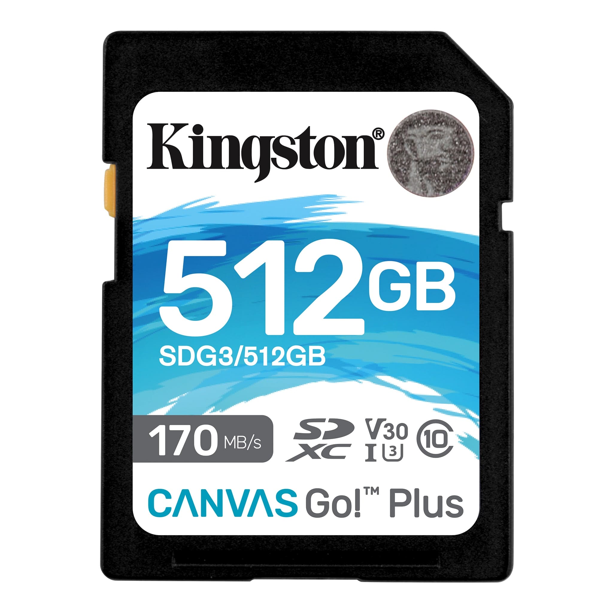 Kingston SDG3-512GB 512GB SDXC Canvas Go Plus 170R C10 UHS-I U3 V30 Hafıza Kartı Kingston SDG3-512GB 512GB SDXC Canvas Go Plus 170R C10 UHS-I U3 V30 Hafıza Kartı