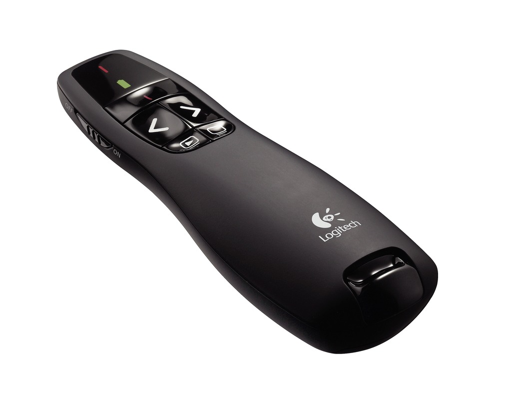 Logitech 910-001356 R400 2.4Ghz Presenter Sunum Kumandası Logitech 910-001356 R400 2.4Ghz Presenter Sunum Kumandası