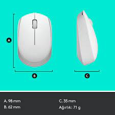Logitech 910-006867 M171 Kablosuz Beyaz Mouse Logitech 910-006867 M171 Kablosuz Beyaz Mouse