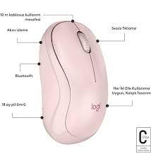 Logitech 910-007121 M240 Pembe Sessiz Kablosuz Mouse Logitech 910-007121 M240 Pembe Sessiz Kablosuz Mouse